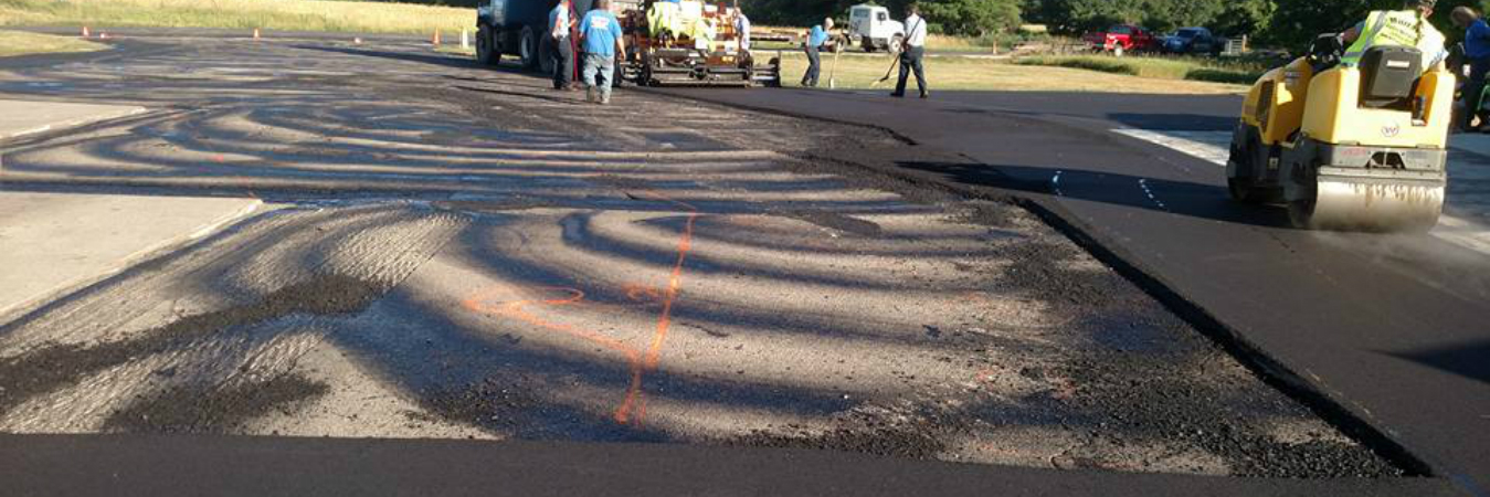 picture of damaged asphalt
